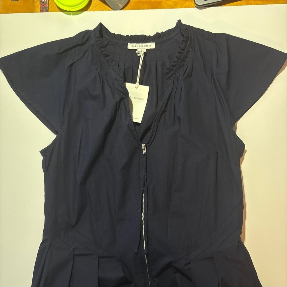 Elegant Navy Maxi Dress - Picture 6 of 13